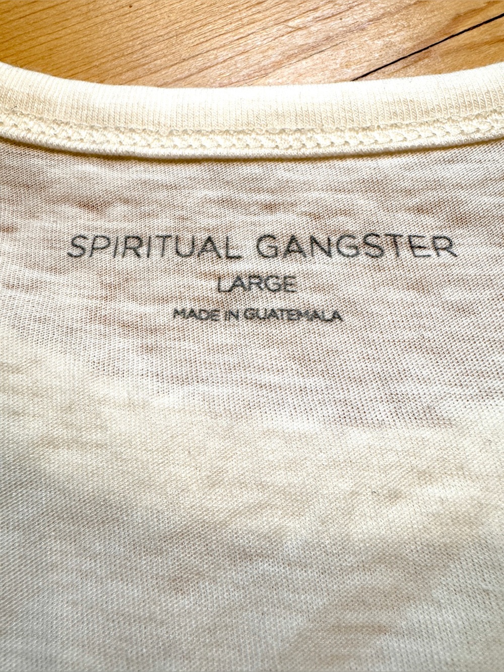 Spiritual Gangster Women’s Muscle Tee with Colorful Circle Logo Size Large NWOT - Picture 4 of 12